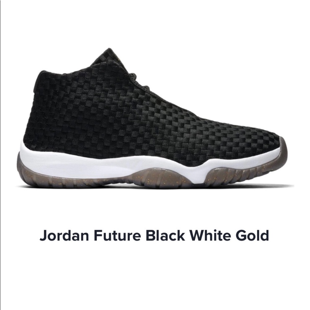 Jordan “Future” Black White & Gold